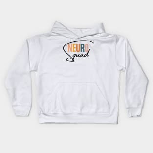 Neuro Squad, funny Neuro Kids Hoodie